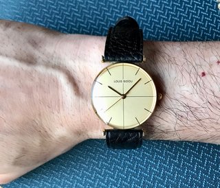 Reloj Louis Bidou Cuarzo Vintage Años 90