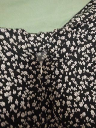 Falda corta estampada floral, Shein