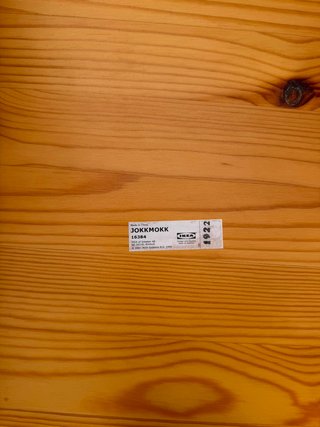 4 Sillas Pino IKEA JOKKMOKK con Cojines