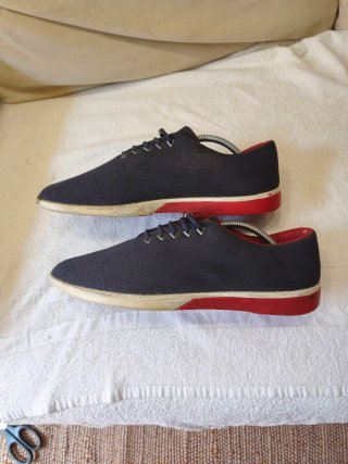 Zapatillas Muroexe Tejido Técnico Azul/Rojo Talla