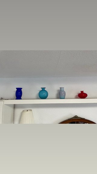 Jarrón Venini Multicolor Cristal