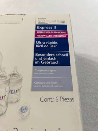 Esterilizador Microondas Philips Avent