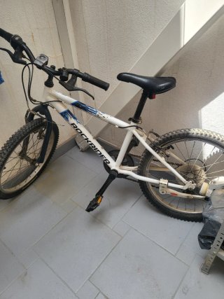 Bicicleta Rockrider Blanca
