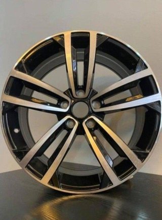 llantas volkswagen golf r black negra 5x112