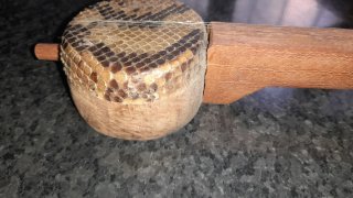 Erhu 2 corde pelle serpente