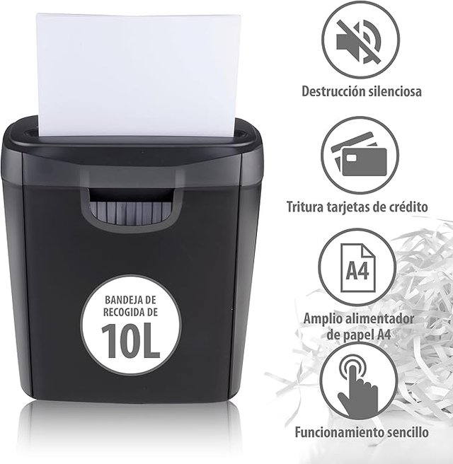 Trituradora de Papel Alpina 190W