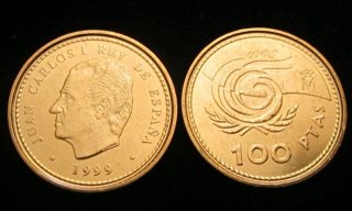 ERROR 100 Pesetas PERLAS UNIDAS 1999. SC