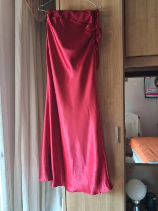 Vestido Rojo Fiesta Talla M