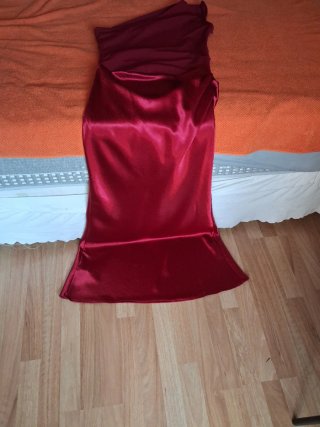 Vestido Rojo Fiesta Talla M