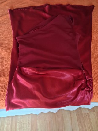 Vestido Rojo Fiesta Talla M