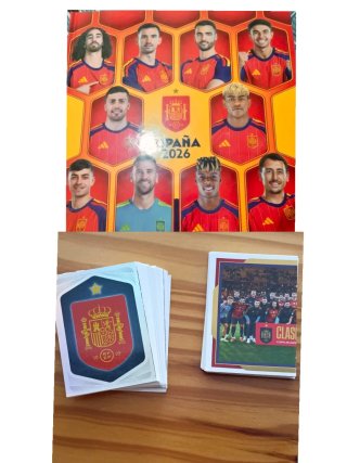 Lote 65 cromos Panini Carrefour Selección España