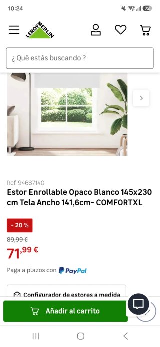 Tenda a rullo grigia opaca