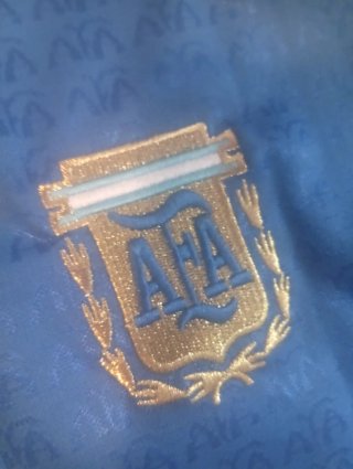 Camiseta Argentina Maradona 10 Adidas Azul