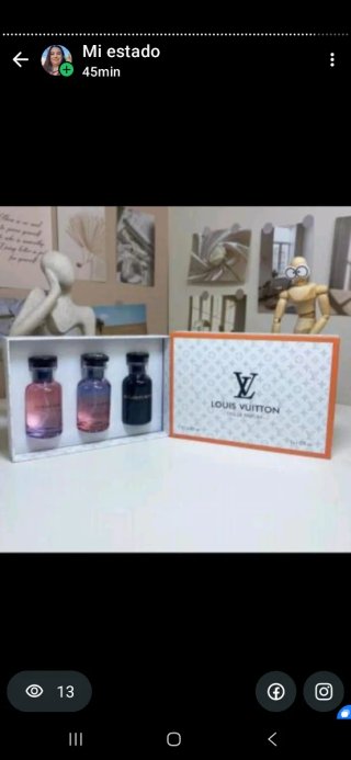 Estuche 4 Perfumes Nuevos