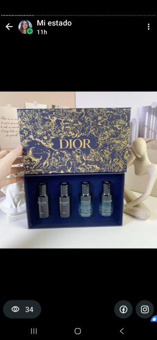 Estuche 4 Perfumes Nuevos