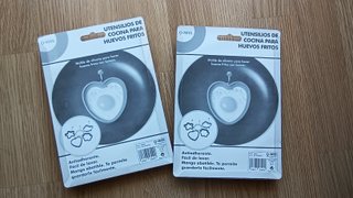 Moldes para hacer huevos fritos de formas. Q-MAX