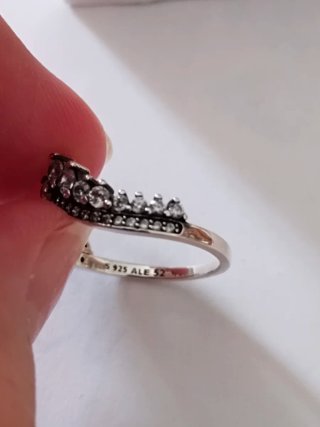 Anillo Pandora Tiara Plata