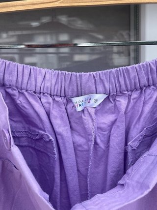 Pantalones Lila Anchos