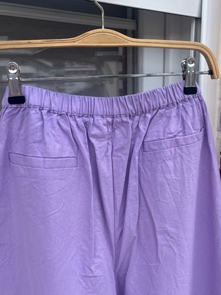 Pantalones Lila Anchos