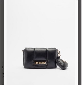 Borsa Love Moschino Puff Nera Nuova