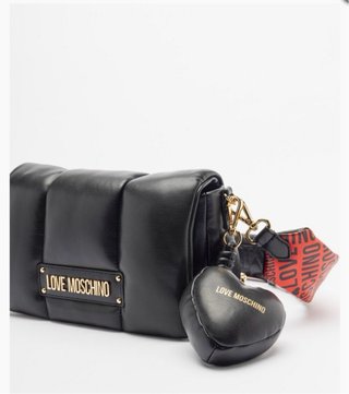 Borsa Love Moschino Puff Nera Nuova