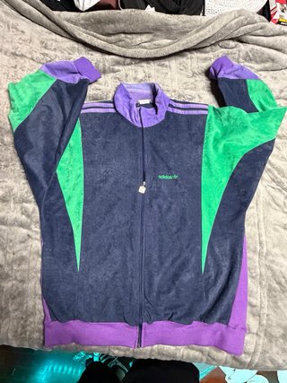 Chaqueta Adidas Terciopelo Vintage 90s/retro