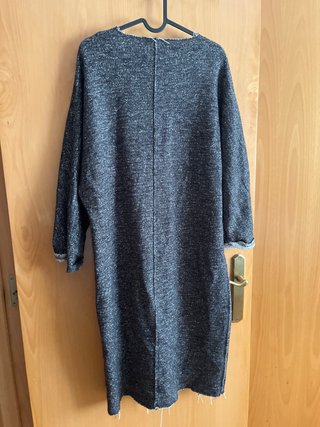 Vestido gris Zara Talla S