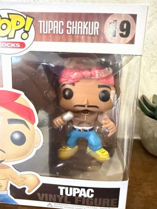 Funko action figure Tupac Shakur