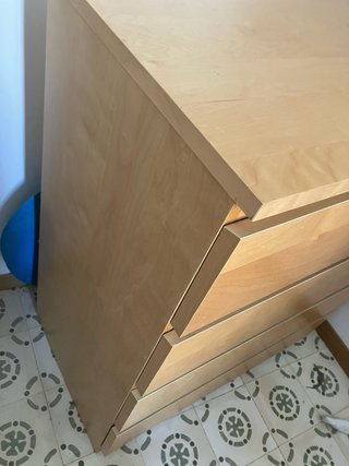 Cómoda IKEA MALM 4 cajones 80x100cm