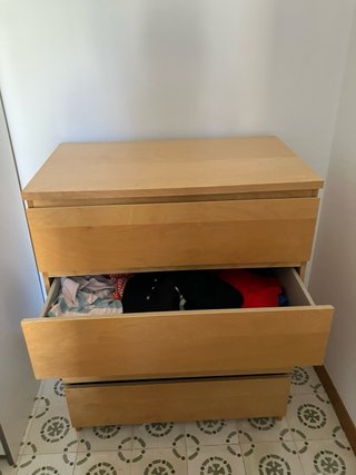 Cómoda IKEA MALM 4 cajones 80x100cm
