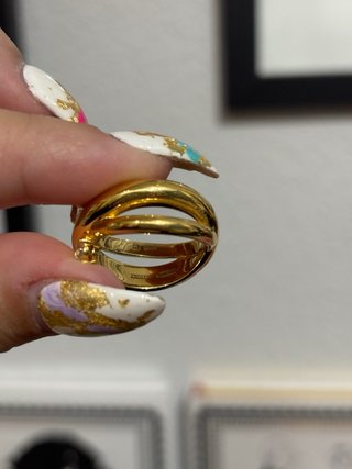 Anillo Aristocrazy bañado en oro