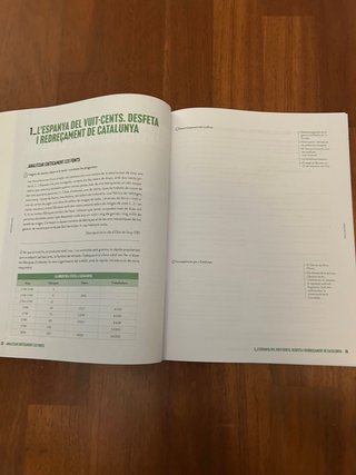 Llibre Objectiu Pau Història de Espanya.Catalunya.