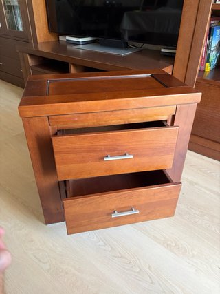 Conjunto Mesitas de Noche Madera