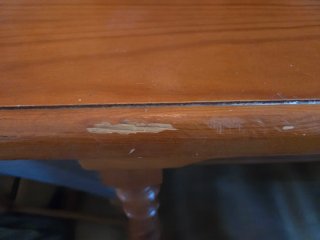 Mesa comedor provenzal madera