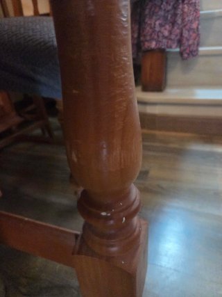 Mesa comedor provenzal madera
