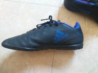 Botas Adidas Fútbol Sala TF Negras/Azules