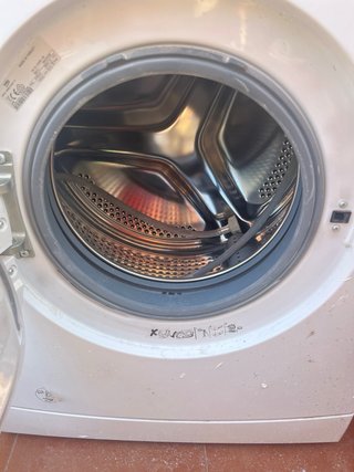 Lavadora blanca beko