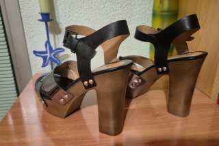 Sandalias de plataforma Tino González Plataforma