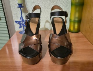 Sandalias de plataforma Tino González Plataforma