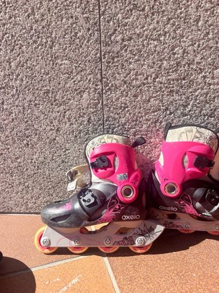 Patines Talla 34 + Protecciones + Casco