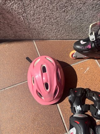 Patines Talla 34 + Protecciones + Casco