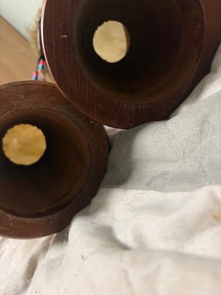 Timbales africani in legno (2 unità)