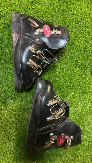 Botas de esquí vintage Heber - Decoración
