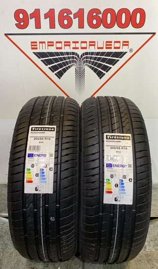 205 55 16 V FIRESTONE RUEDA NUEVA YA MONTADA