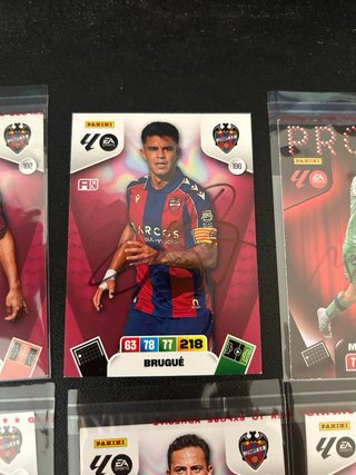 Colección Cartas Levante UD Firmadas