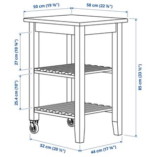 Carrito Mesa Madera Bekväm IKEA
