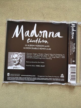 Madonna Ghosttown CD Single