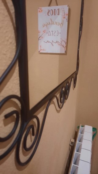 Espejo forja negro Ikea Noresund
