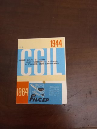 Tessera CGIL 1944-1964