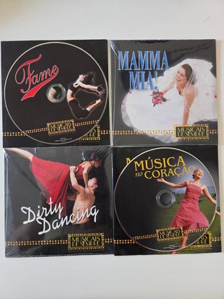 4 CD's Musicais de Sempre!